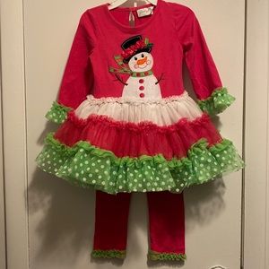 Christmas tutu outfit